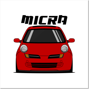 Red Micra K12 Posters and Art